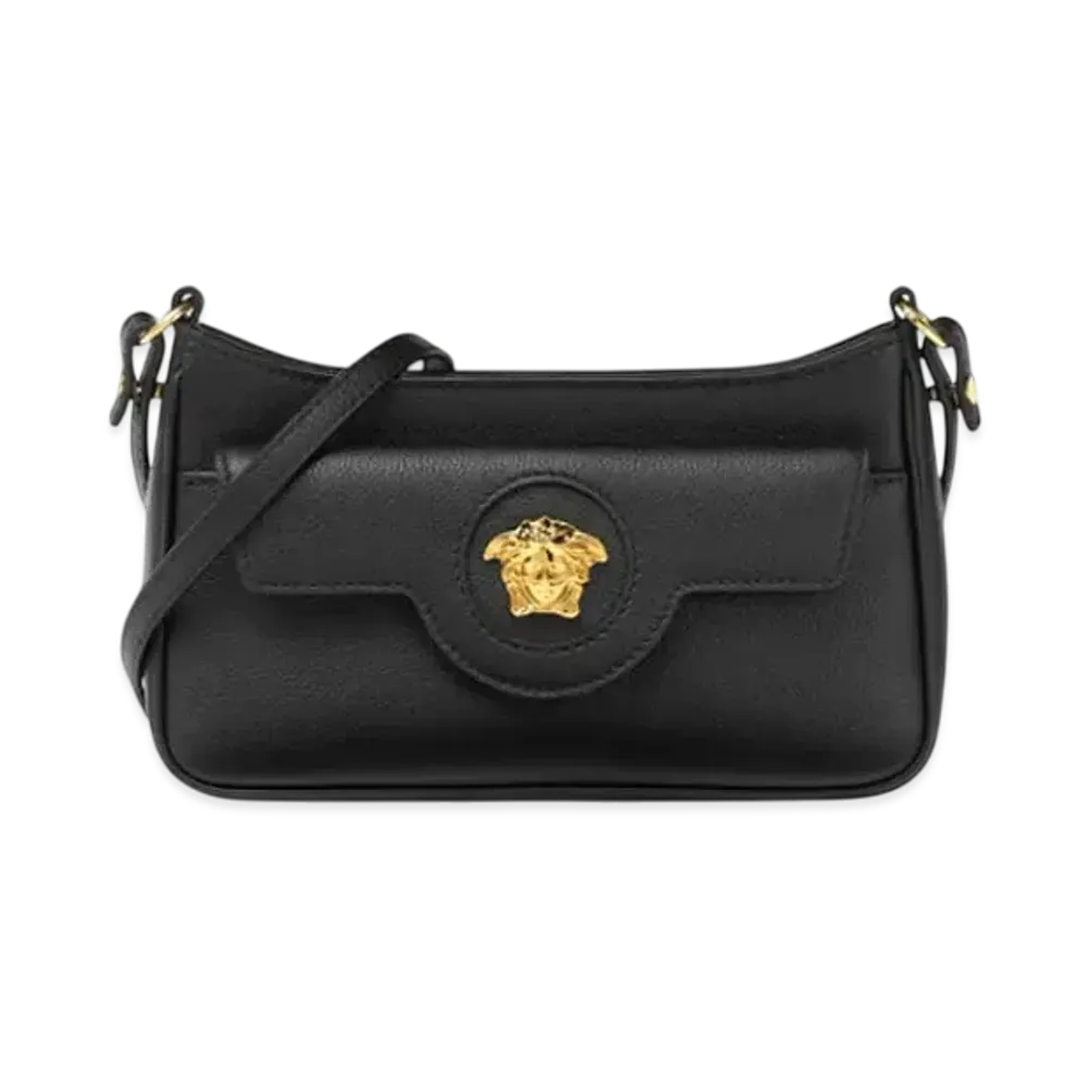 Versace La Medusa Mini Bag "Black/Gold"