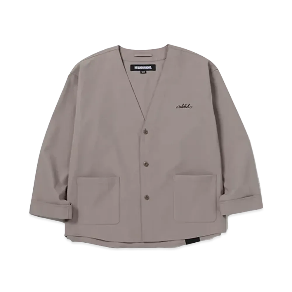 NEIGHBORHOOD No Collar Shirt LS "Gray"