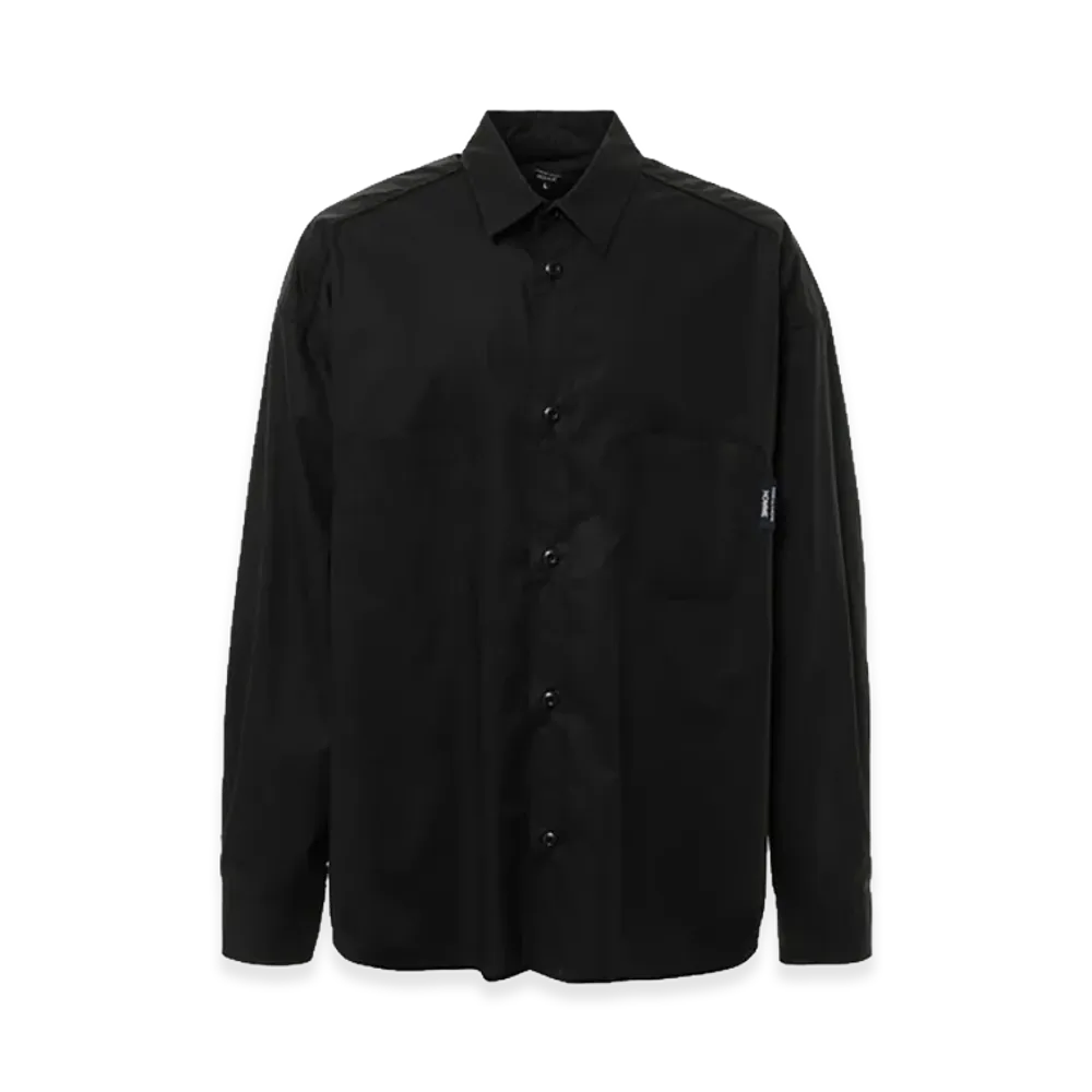 COMME des GARCONS HOMME Cotton Lipcloth Shirts "Black"