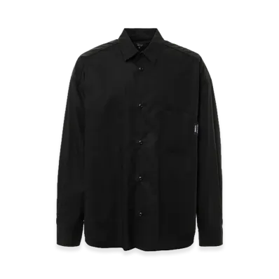 COMME des GARCONS HOMME Cotton Lipcloth Shirts "Black"