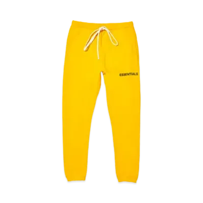 FEAR OF GOD Essentials Graphic Sweatpants "Yellow"