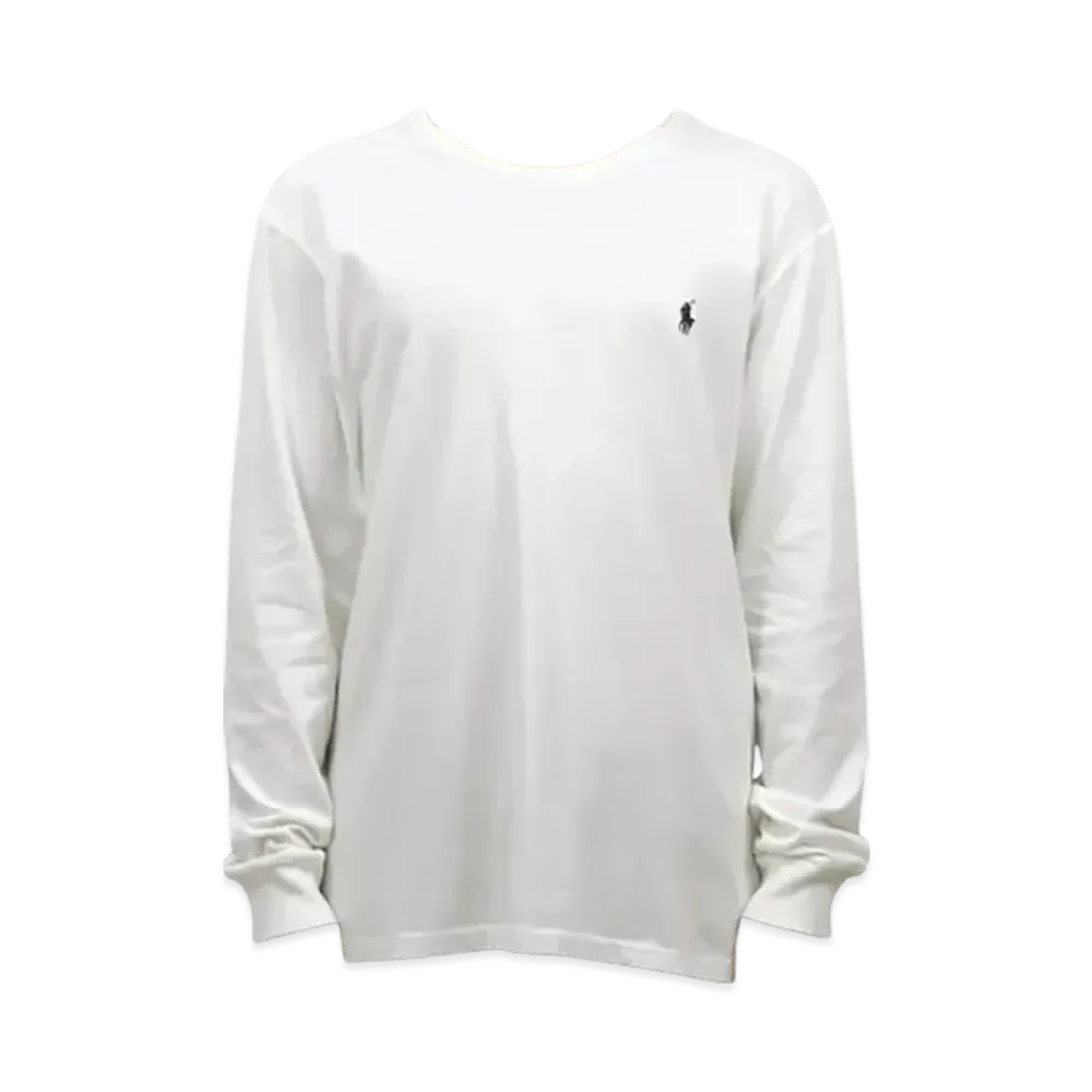 Polo Ralph Lauren L/S Crew Neck Tee "White"