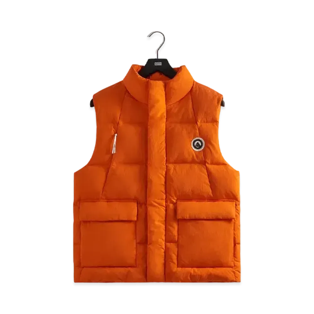 Kith Wrinkle Nylon Midi Vest "Inferno"