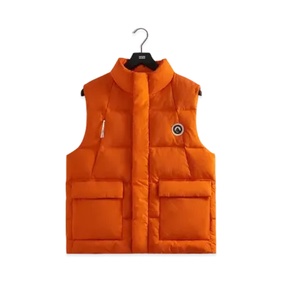 Kith Wrinkle Nylon Midi Vest "Inferno"