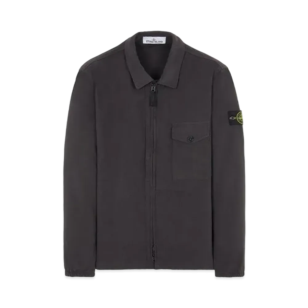 Stone Island 10704 TEXTURED BRUSHED RECYCLED COTTON "Steel Grey"