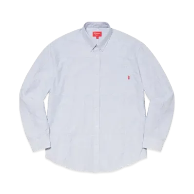 Supreme Patchwork Oxford Shirt "Stripe"