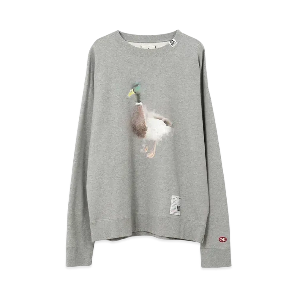 Maison MIHARA YASUHIRO Duck Printed Sweatshirt "Gray"