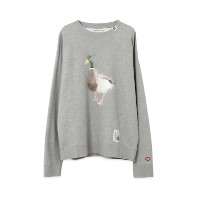 Maison MIHARA YASUHIRO Duck Printed Sweatshirt "Gray"