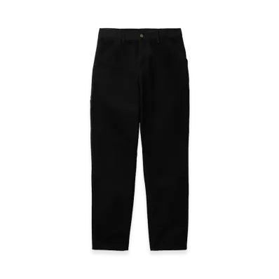 Carhartt WIP Single Knee Pant "Black(Rinsed)"