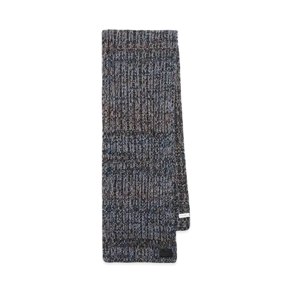 Paul Smith Melange Wool Knit Scarf "Gray"