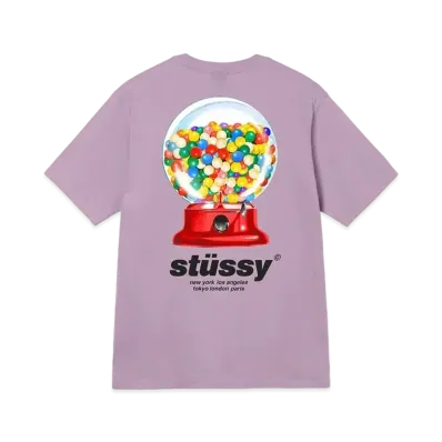 Stussy Gumball Tee "Orchid"
