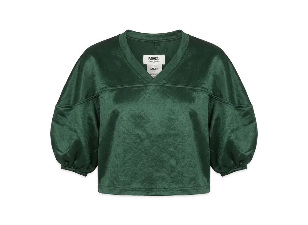 MM6 Maison Margiela Short Sleeve Top "Green"
