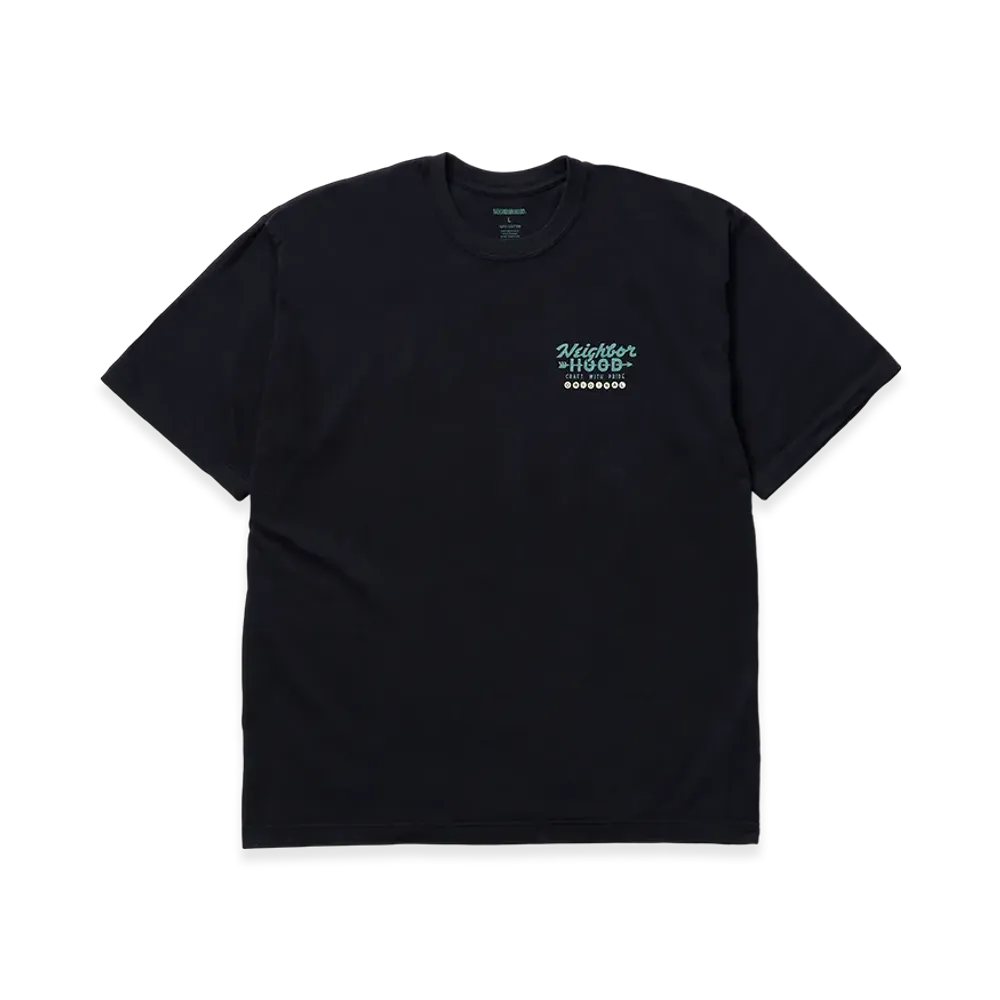 NEIGHBORHOOD NH 251 Spot . Tee SS-9 "Black"