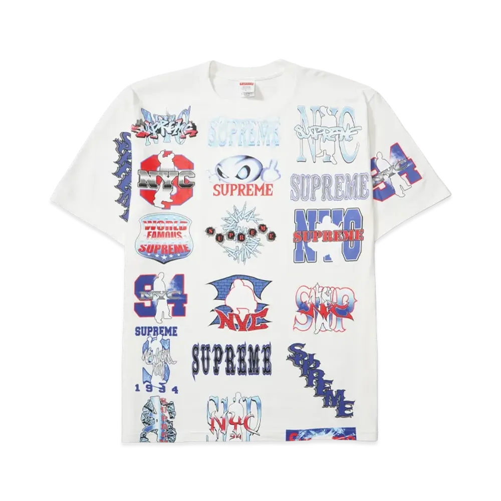 Supreme Flash Tee "White"