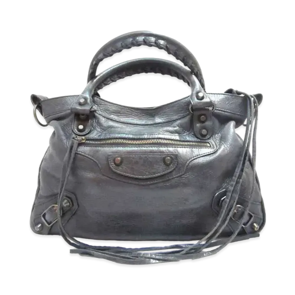 BALENCIAGA Classic Town Shoulder Bag "Black"