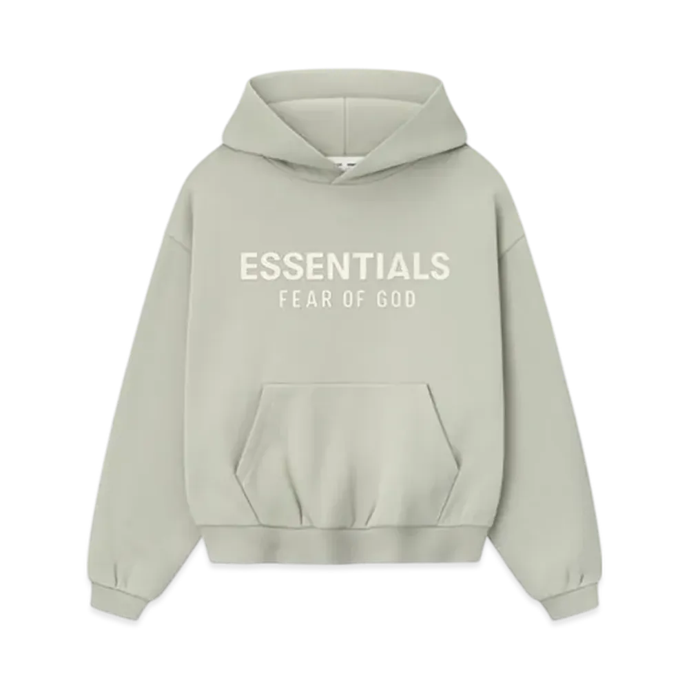 FEAR OF GOD ESSENTIALS Kids Fleece Hoodie "Abbey Stone"