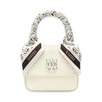 AMIRI Women's Nano MA Bag "Alabaster"
