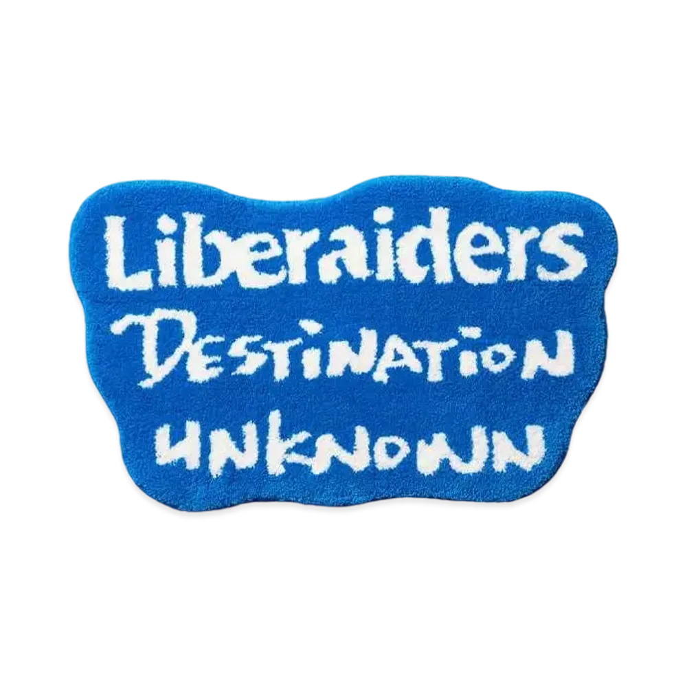 Liberaiders MIYOSHI RUG x LIBERAIDERS RAG "BLUE"