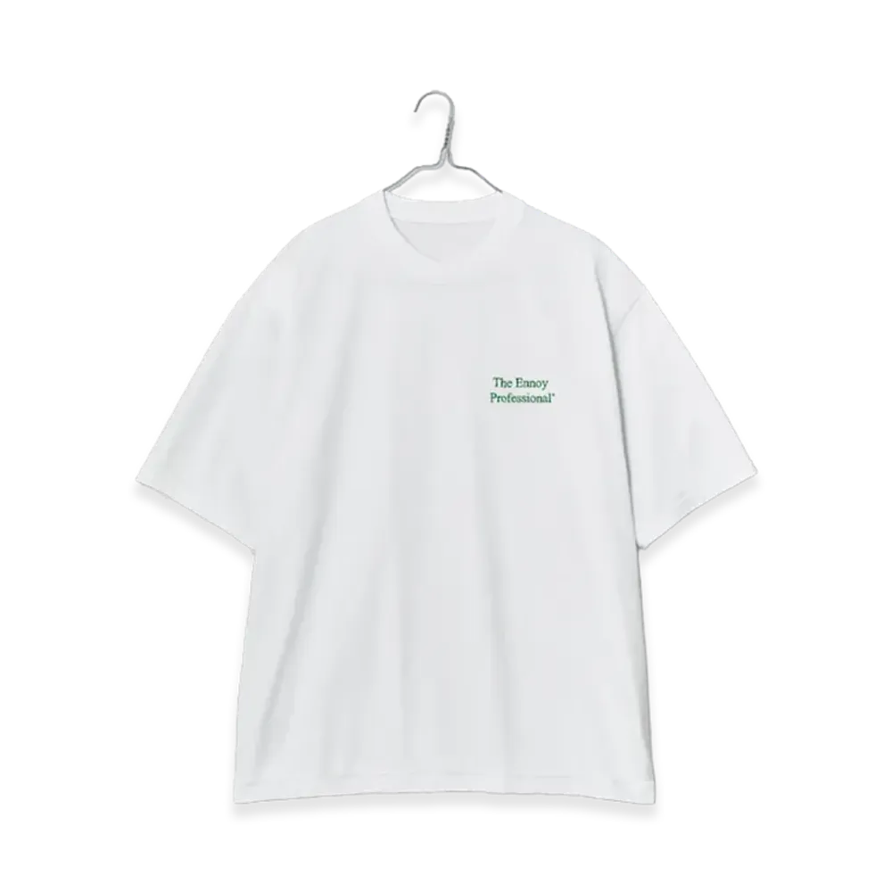 ENNOY Professional S/S T-Shirt "White/Green"