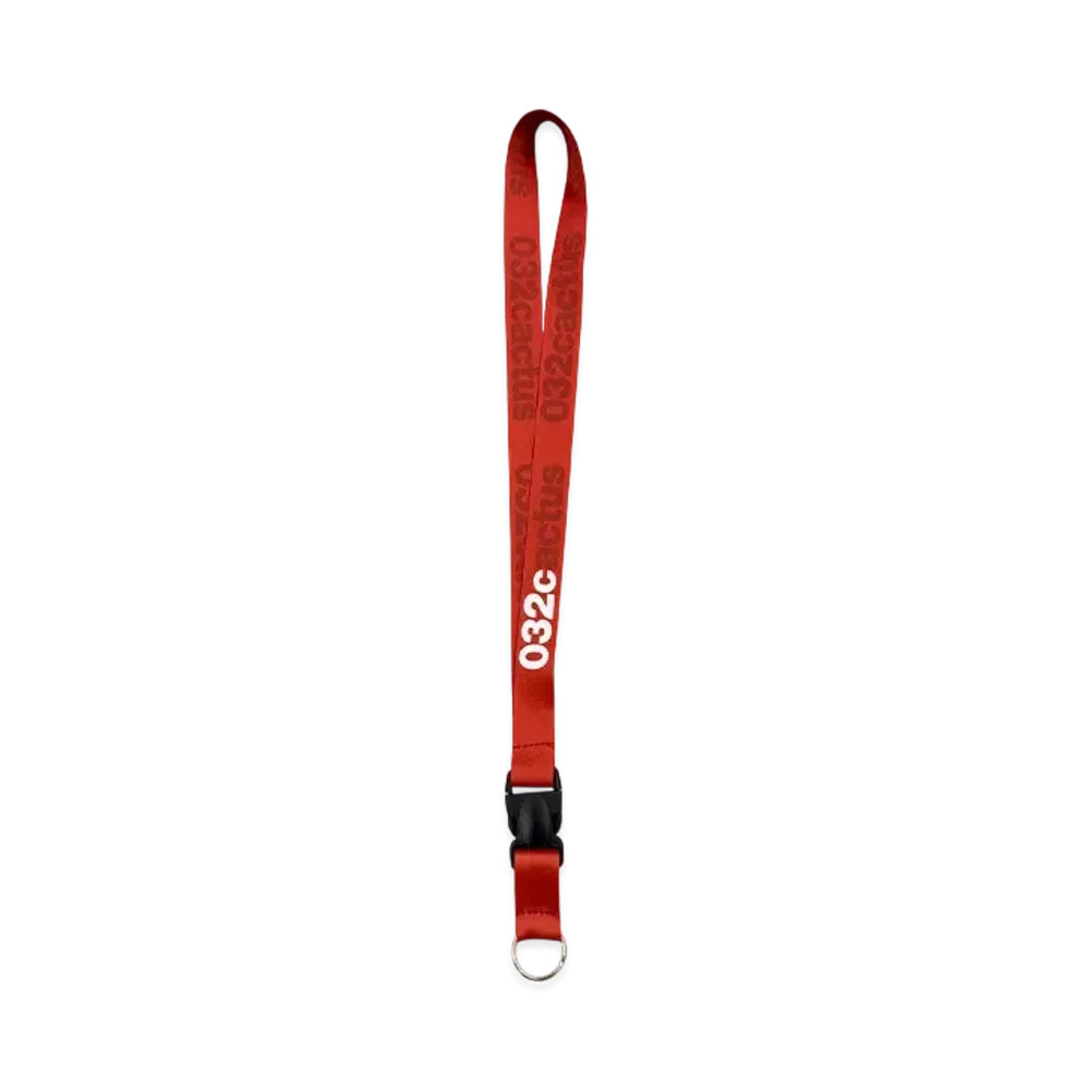 Travis Scott Cactus Jack x 032C Lanyard "Red"