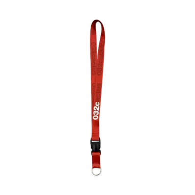Travis Scott Cactus Jack x 032C Lanyard "Red"
