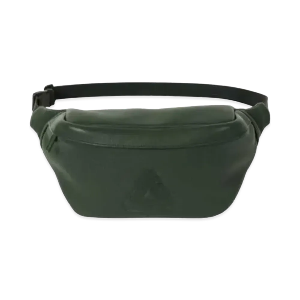 PALACE LEATHER BUM BAG "Green"