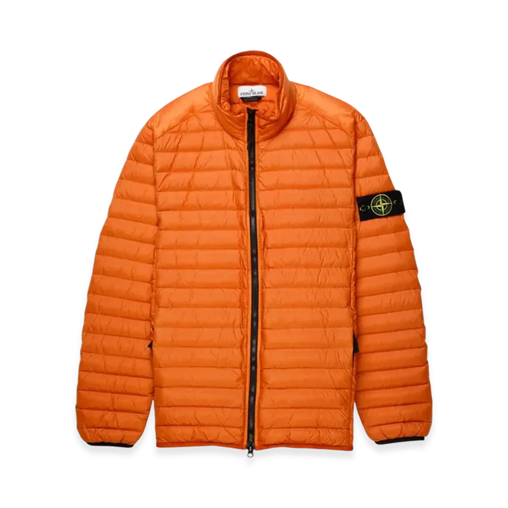 Stone Island 41524 Packable Loom Woven Chambers R-Nylon Down TC Jacket - 23SS "Sienna Brown"