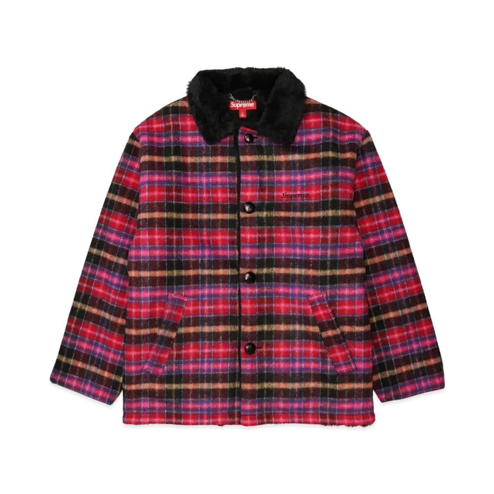 Supreme Plaid Car Coat 