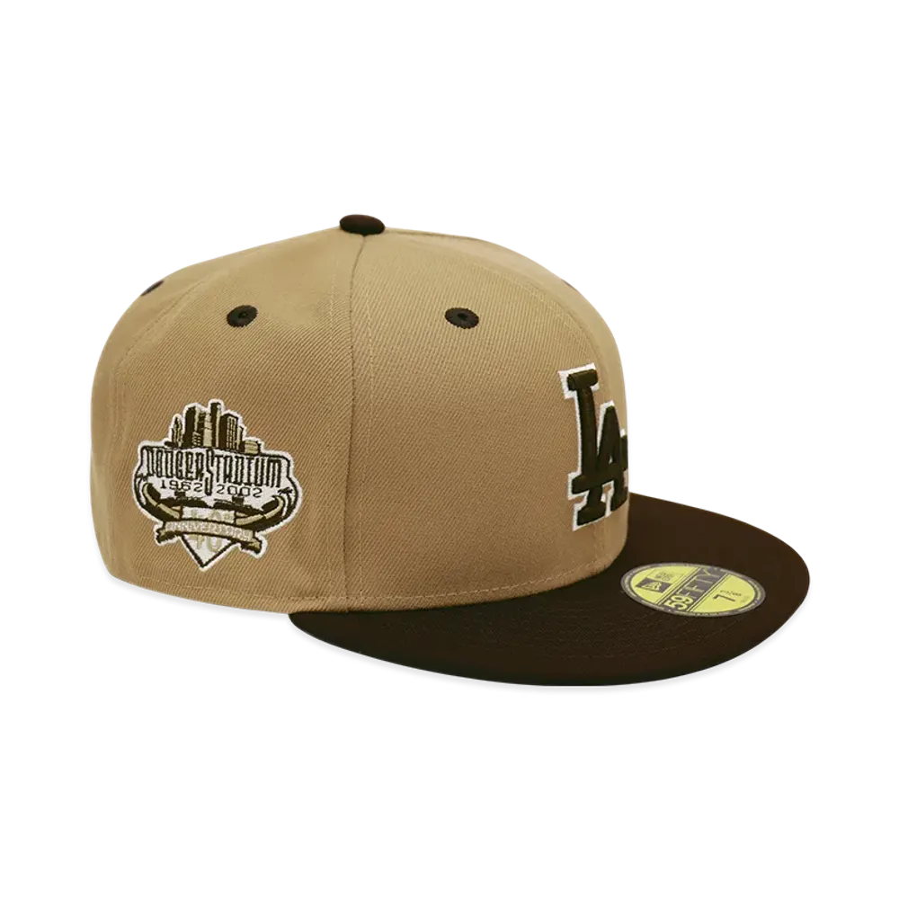 NEW ERA x THE CAP 59Fifty The Blues Los Angeles Dodgers "Black/Beige"