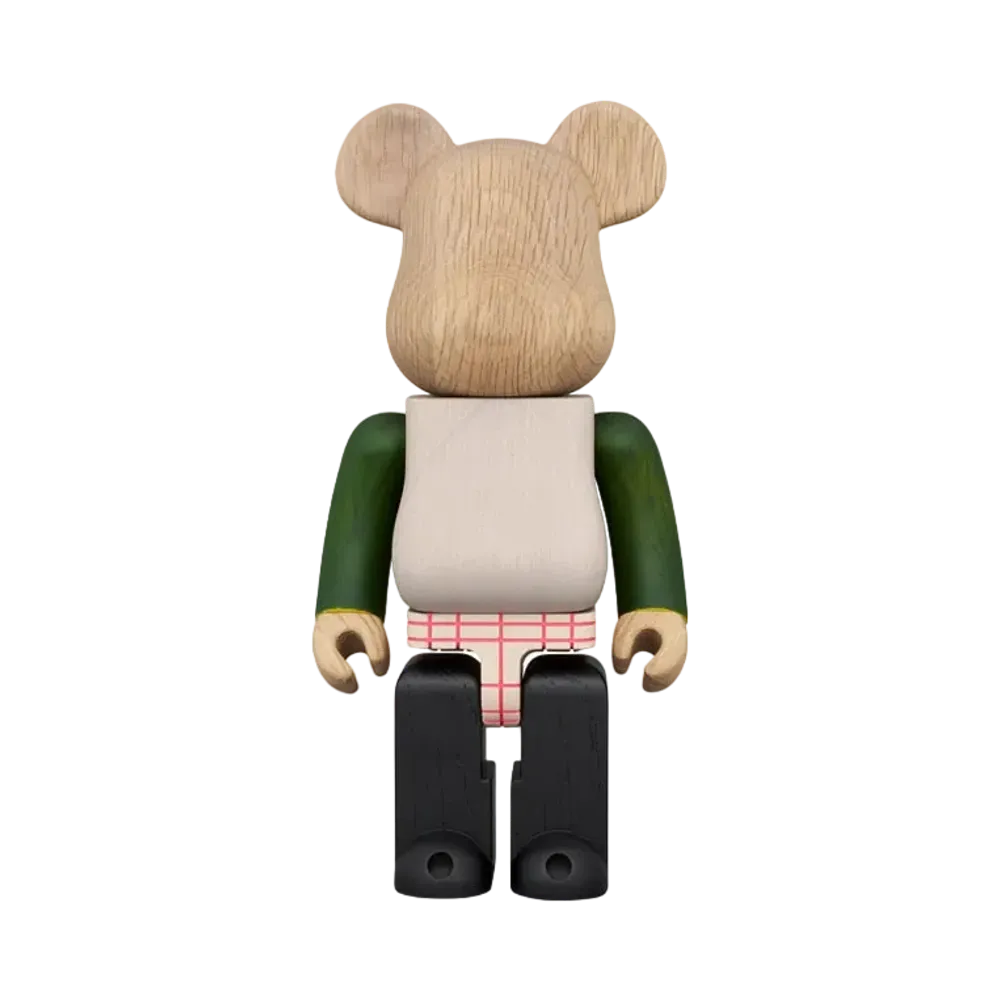 MEDICOM TOY "BEARBRICK" -KARIMOKU JAPAN- Karimoku (BWWT 3) 400%