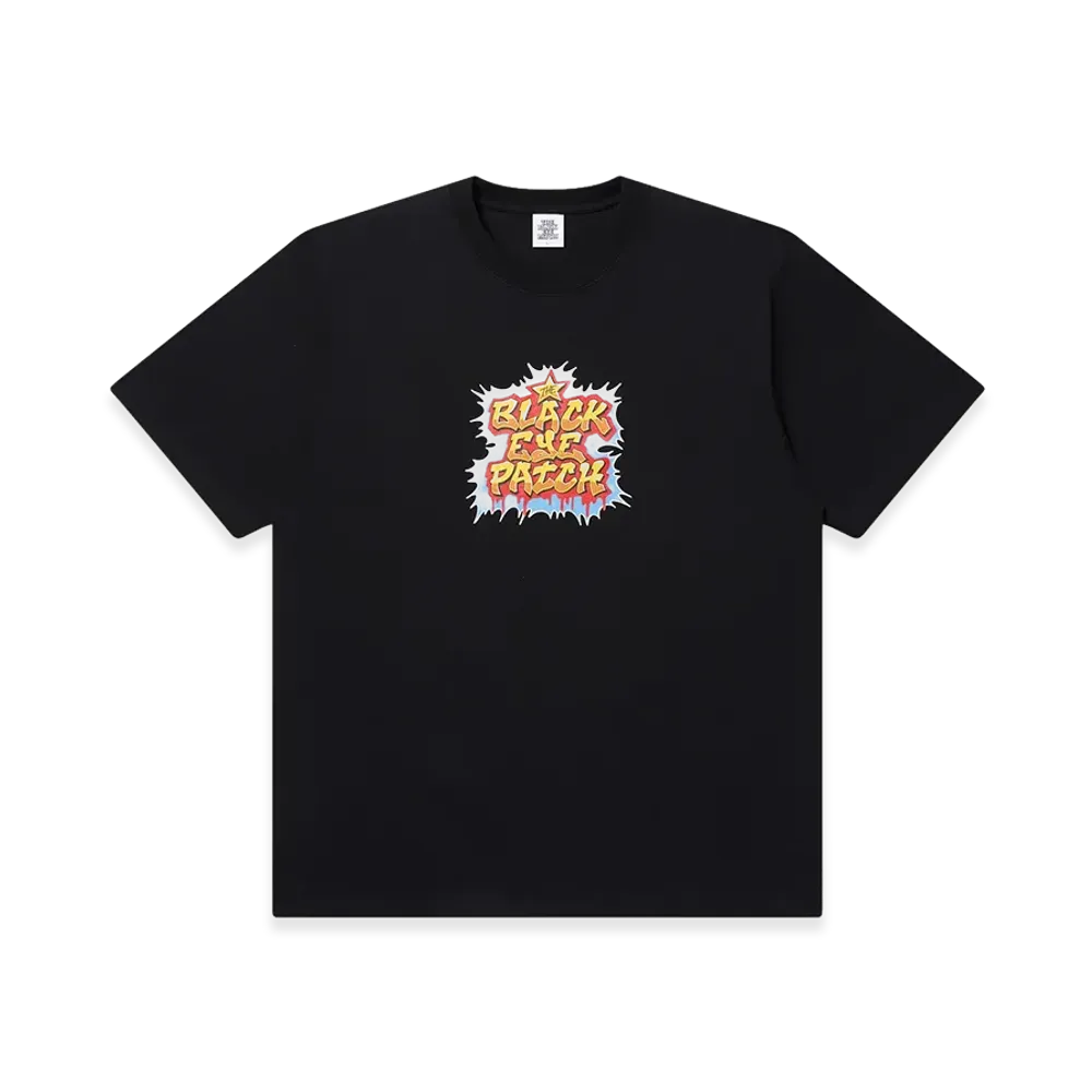 BlackEyePatch Old School Letters Tee "Black"