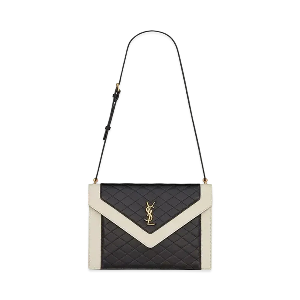 Saint Laurent Gaby Satchel In Vintage Lambskin "Black"