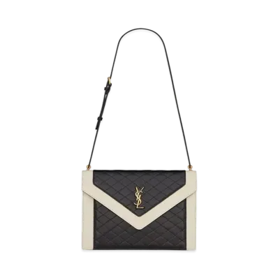 Saint Laurent Gaby Satchel In Vintage Lambskin "Black"