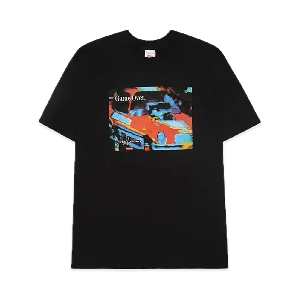 Supreme x Yohji Yamamoto Game Over Tee "Black"