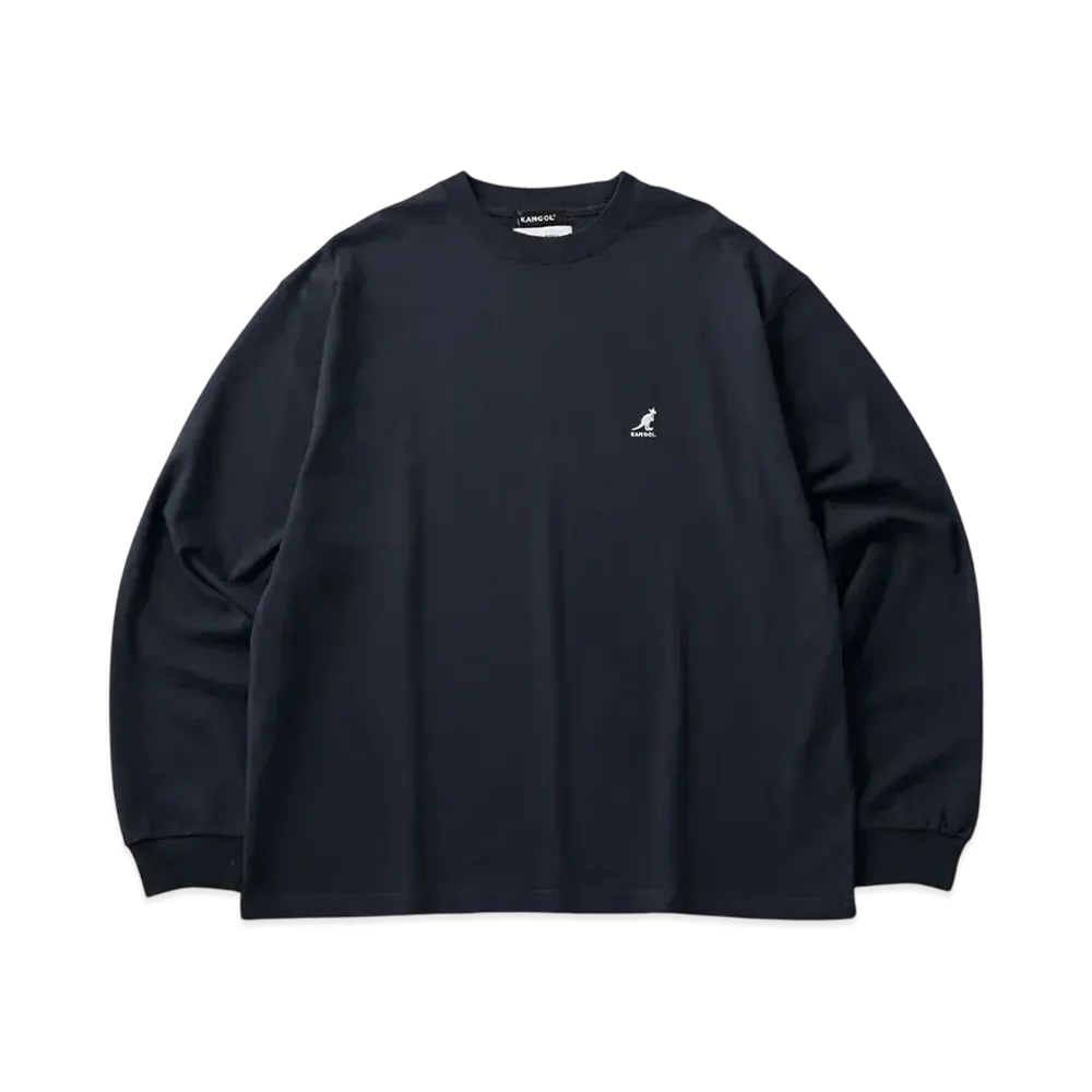 Kangol MONO-MART Exclusive Logo Oversize LS Tee "Dark Navy"