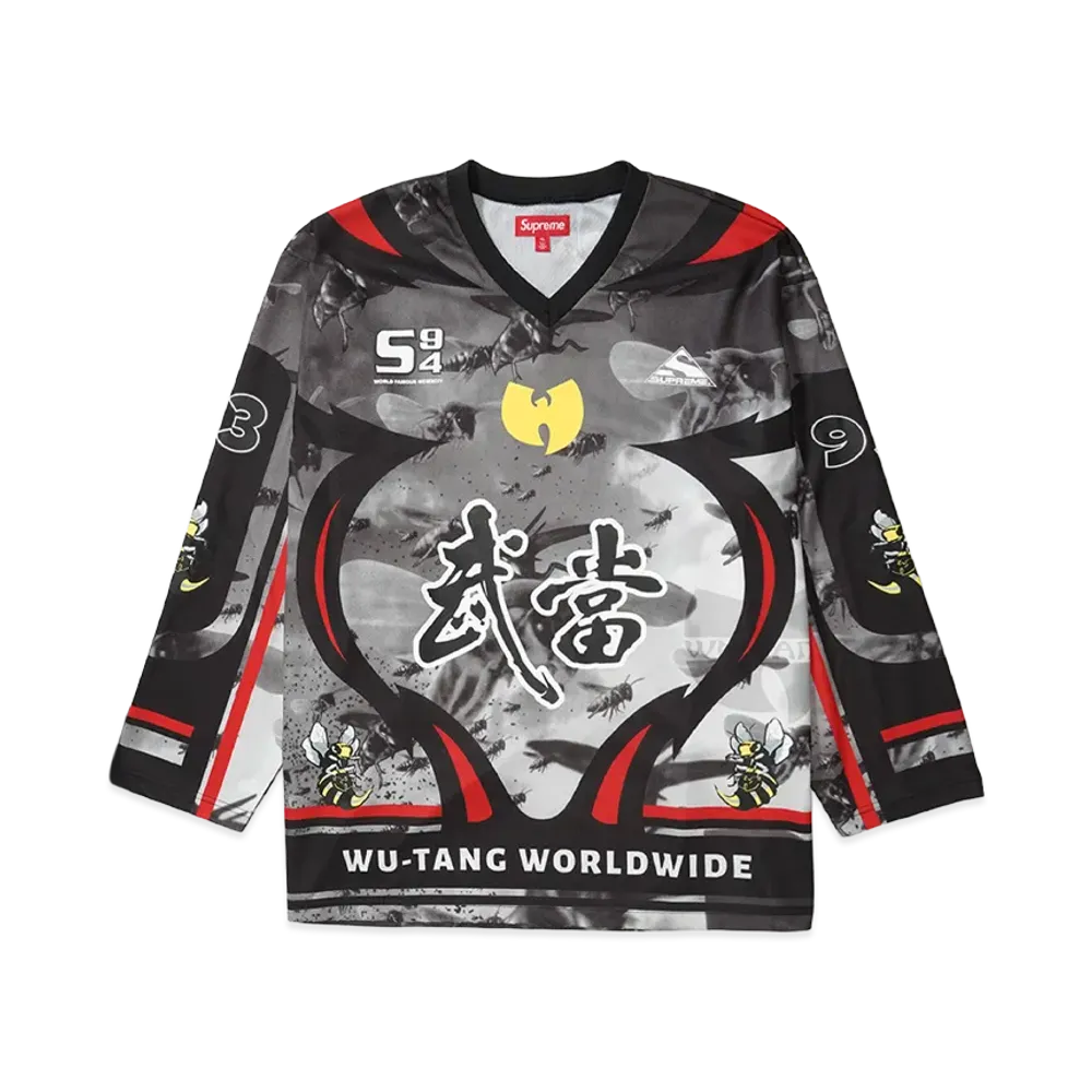 Supreme x Wu-Tang Clan Hockey Jersey "Black"