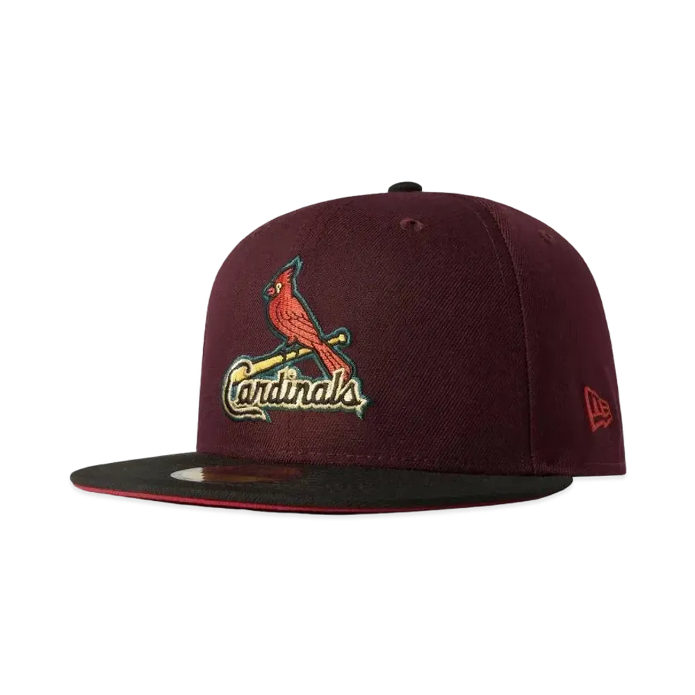 NEW ERA 59FIFTY Harlem Exclusive St. Louis Cardinals "Bordeaux/Brown"