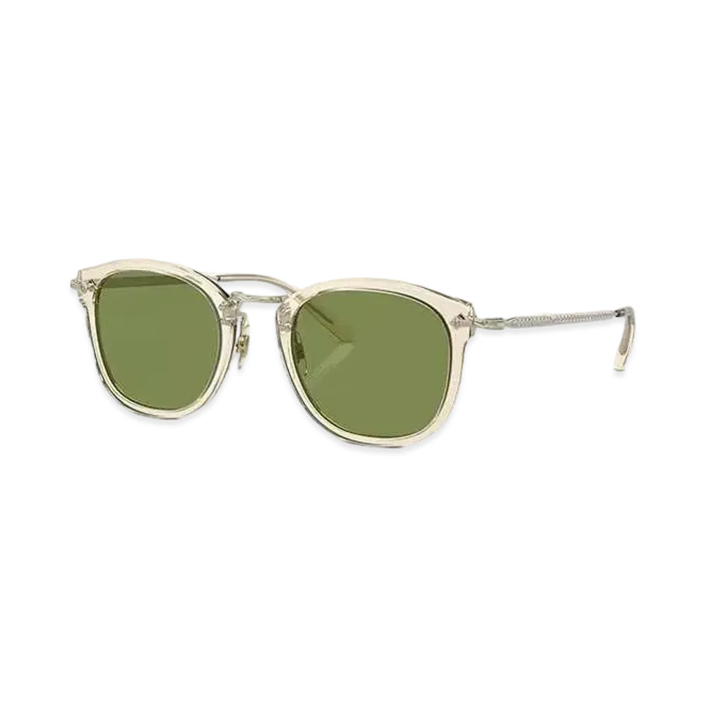 OLIVER PEOPLES OP-506 Sun "Buff-Gold/Green"