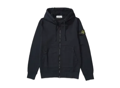 Stone Island Organic Cotton Hoodie "Blue"