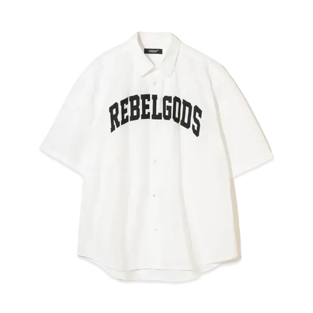 UNDERCOVER Cotton Broad Shirt "White"