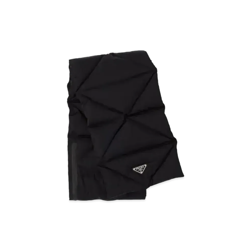 PRADA Storage Food With Re Nylon Scarf "Black"