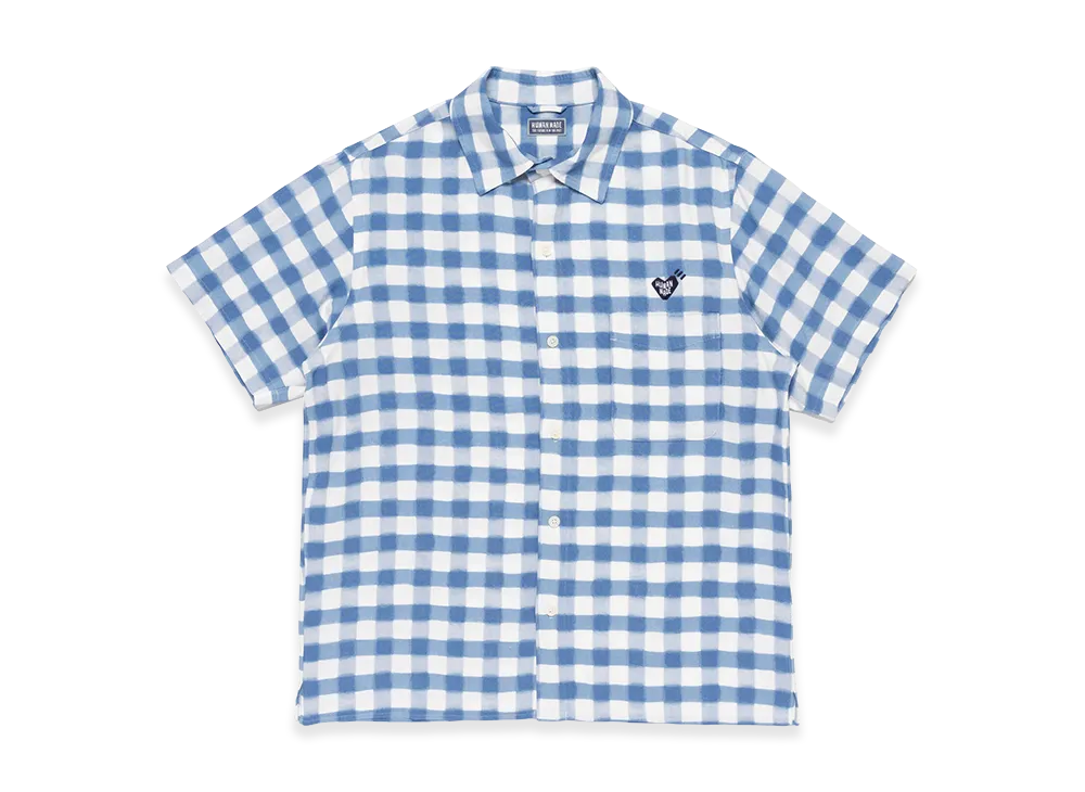 HUMAN MADE Ningensei Kusakizome Shirt "Blue"