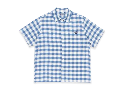 HUMAN MADE Ningensei Kusakizome Shirt "Blue"