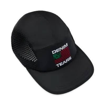 DENIM TEARS DT Sport Cap "Black"