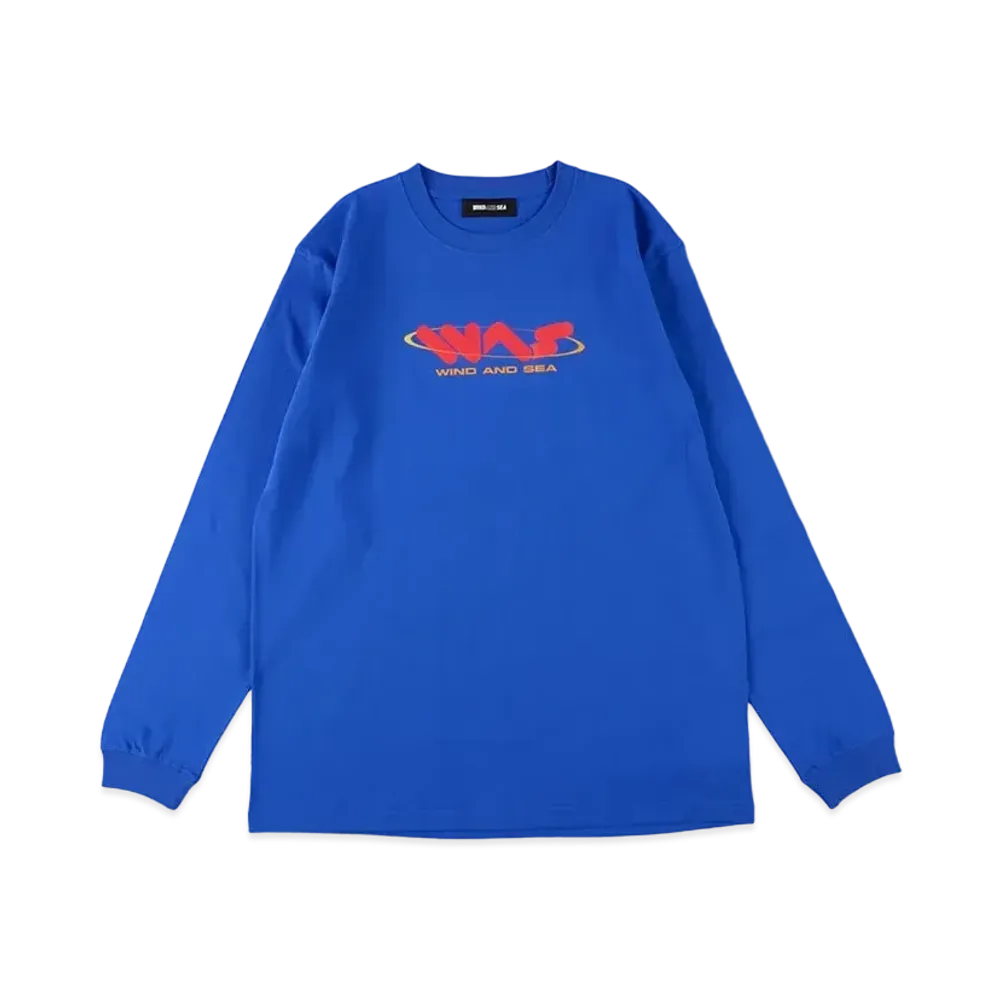 WIND AND SEA Speakers L/S Tee "R Blue"