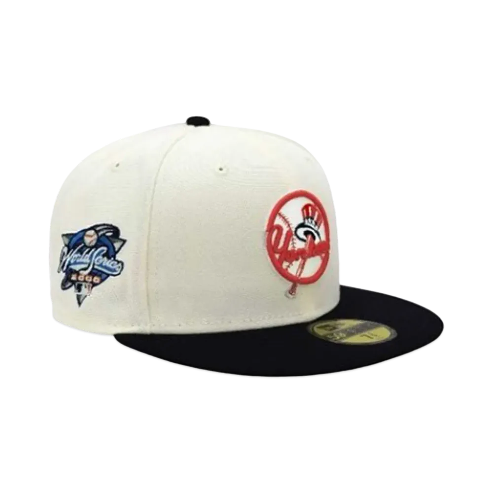 NEW ERA x THE CAP 59Fifty MLB SPACIAL FRAME New York Yankees "Chrome/Black"