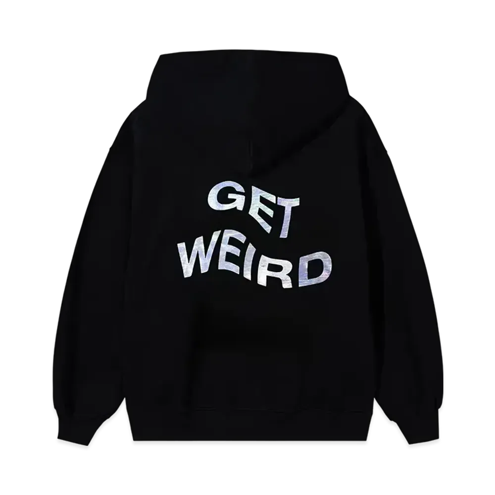 ANTI SOCIAL SOCIAL CLUB Get Weird Hologram Hoodie "Black"