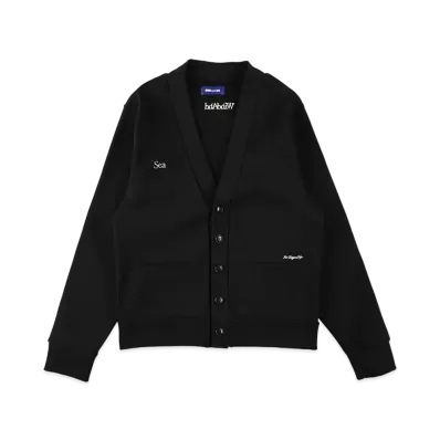 WIND AND SEA SDT Sweat Cardigan "Black"