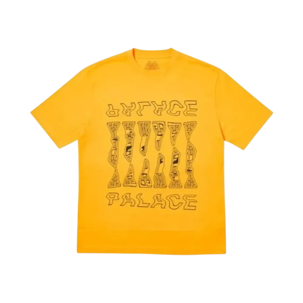 PALACE Warper T-Shirt "Yellow"