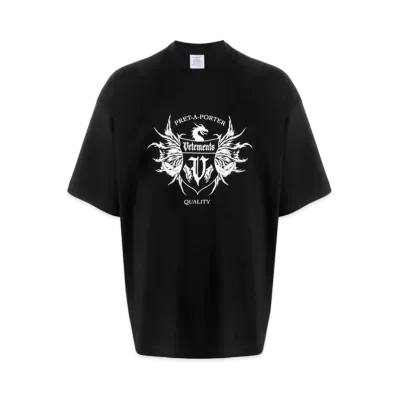 VETEMENTS Pret A Porter Tee "Black"